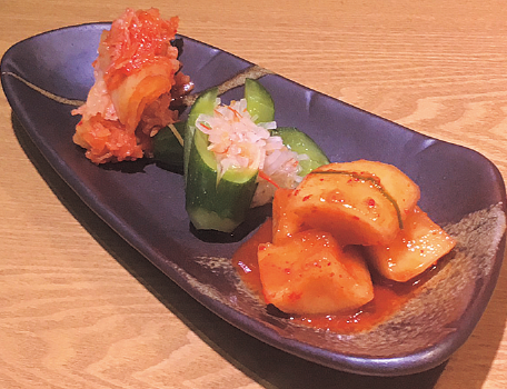 キムチ盛り合わせ